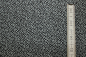 Preview: Baumwollstoff Dotty grau/schwarz (10 cm)